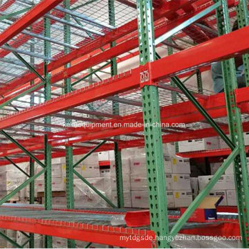 Warehouse Storage Heavy Duty Pallet Racking with Wire Mesh Decking